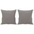 Produktbild 5 för 2-sits soffa med prydnadskuddar taupe 140 cm tyg