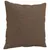 Produktbild 6 för 3-sits soffa med prydnadskuddar brun 180 cm tyg