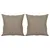 Produktbild 5 för 3-sitssoffa med prydnadskuddar taupe 180 cm mikrofibertyg