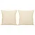 Produktbild 5 för 3-sitssoffa med prydnadskuddar beige 180 cm mikrofibertyg