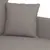 Produktbild 5 för Soffgrupp med dynor 2 delar Taupe tyg
