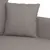 Produktbild 6 för Soffgrupp med dynor 3 delar Taupe tyg