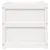 Produktbild 5 för Odlingslåda vit 60x60x60 cm massiv furu