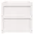 Produktbild 6 för Odlingslåda vit 60x60x60 cm massiv furu