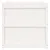 Produktbild 5 för Odlingslåda 70x70x70 cm vit massiv furu