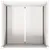 Produktbild 8 för Odlingslåda 70x70x70 cm vit massiv furu