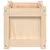 Produktbild 6 för Odlingslåda 60x31x31 cm massiv furu