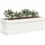 Produktbild 4 för Odlingslåda 90x31x31 cm vit massiv furu