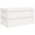 Produktbild 2 för Odlingslåda 90x50x50 cm vit massiv furu