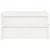Produktbild 5 för Odlingslåda 90x50x50 cm vit massiv furu
