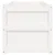 Produktbild 6 för Odlingslåda 90x50x50 cm vit massiv furu