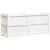 Produktbild 2 för Odlingslåda 150x50x70 cm vit massiv furu