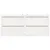 Produktbild 5 för Odlingslåda 150x50x70 cm vit massiv furu