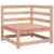 Produktbild 4 för Trädgårdssoffa hörn 2 st 70x70x67 cm massivt douglas