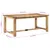 Produktbild 8 för Matbord 180x90x75 cm massivt mangoträ