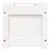 Produktbild 6 för Odlingslåda vit 31x31x31 cm massiv furu