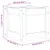 Produktbild 11 för Odlingslåda 31x31x31 cm massivt douglasträ