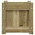 Produktbild 6 för Odlingslåda 31x31x31 cm impregnerat furu