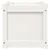 Produktbild 6 för Odlingslådor vit 40x40x40 cm massiv furu