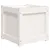Produktbild 7 för Odlingslådor vit 40x40x40 cm massiv furu