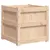 Produktbild 2 för Odlingslåda 50x50x50 cm massivt furuträ