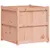 Produktbild 7 för Odlingslåda 70x70x70 cm massivt douglasträ