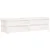 Produktbild 2 för Odlingslåda 180x50x50 cm vit massiv furu