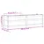 Produktbild 11 för Odlingslåda vaxbrun 180x50x50 cm massiv furu