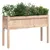 Produktbild 4 för Odlingslåda med ben 110x31x70 cm massivt douglasträ