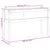 Produktbild 11 för Odlingslådor med ben vaxbrun 110x31x70 cm massiv furu