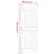 Produktbild 11 för Skjutdörr med beslag 80x210 cm massiv furu