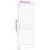 Produktbild 11 för Skjutdörr med beslag 80x210 cm massiv furu