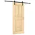 Produktbild 2 för Skjutdörr med beslag 85x210 cm massiv furu