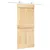 Produktbild 2 för Skjutdörr med beslag 90x210 cm massiv furu