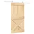 Produktbild 2 för Skjutdörr med beslag 100x210 cm massiv furu