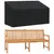 Produktbild 3 för Bänkskydd 3-sits 2 st 175x85x68/94 cm 420D oxfordtyg