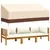 Produktbild 3 för Bänkskydd 3-sits 2 st 204x86x48/73 cm 600D oxfordtyg