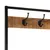 Produktbild 5 för Klädhängare 90x35x180 cm massivt mangoträ och järn