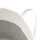 Förvaringskorg grå och vit Ø38x46 cm bomull
