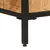 Produktbild 9 för Sängbord med 3 lådor 40x35x63 cm massivt grovt mangoträ