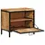 Produktbild 2 för Skoskåp 60x35x53 cm massivt grovt mangoträ