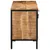 Produktbild 4 för Skoskåp 110x35x53 cm massivt grovt mangoträ