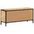 Produktbild 5 för Skoskåp 110x35x53 cm massivt grovt mangoträ