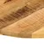 Produktbild 6 för Bordsskiva Ø 80x2,5 cm rund massivt grovt mangoträ