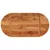 Produktbild 5 för Bordsskiva 80x40x2,5 cm oval massivt akaciaträ