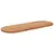 Produktbild 2 för Bordsskiva 140x50x2,5 cm oval massivt akaciaträ
