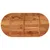 Produktbild 4 för Bordsskiva 120x60x2,5 cm oval massivt akaciaträ