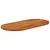 Produktbild 2 för Bordsskiva 80x40x3,8 cm oval massivt akaciaträ
