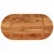Produktbild 4 för Bordsskiva 80x40x3,8 cm oval massivt akaciaträ