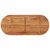 Produktbild 5 för Bordsskiva 100x40x3,8 cm oval massivt akaciaträ